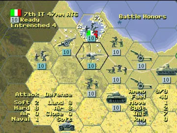 Allied General (JP) screen shot game playing